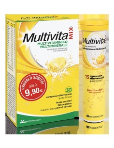 Multivitamix Integratore 30 Compresse Effervescenti